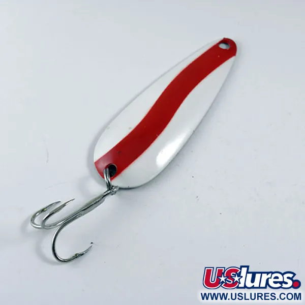  Len Thompson #2, червоний/білий, 28 г, блесна коливалка (колебалка) #0739