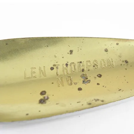 Len Thompson #2, червоний/білий, 28 г, блесна коливалка (колебалка) #0739