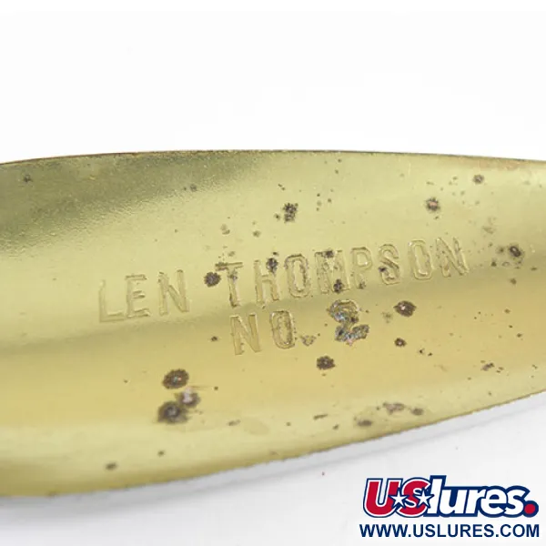  Len Thompson #2, червоний/білий, 28 г, блесна коливалка (колебалка) #0739