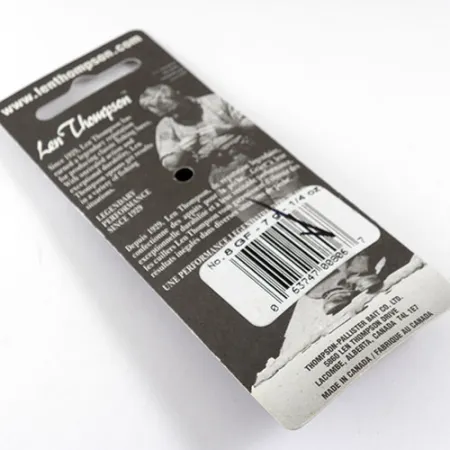 Len Thompson #8, Green Frog (зелений), 7 г, блесна коливалка (колебалка) #0741