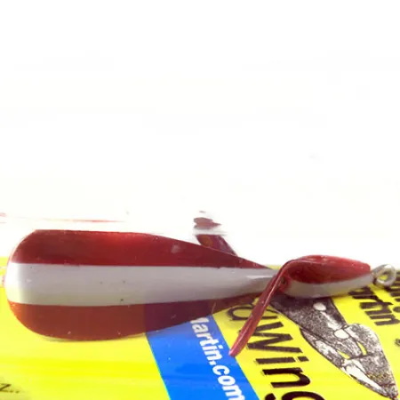 Незачіпляйка Panther Martin Weed Wing, червоний/білий, 17 г, блесна коливалка (колебалка) #0742