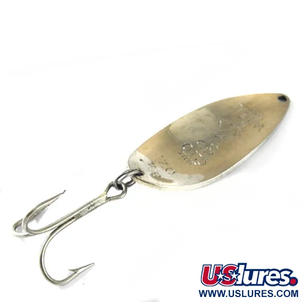 Seneca Little Cleo (Hula Girl), нікель/помаранчевий, 21 г, блесна коливалка (колебалка) #0749