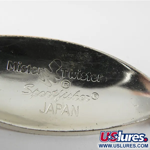 Mister Twister Shelby Sportfisher, нікель/помаранчевий, 22 г, блесна коливалка (колебалка) #0752