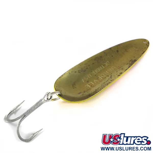 Eppinger Dardevle, жовтий/червоний Five of Diamonds, 28 г, блесна коливалка (колебалка) #0758