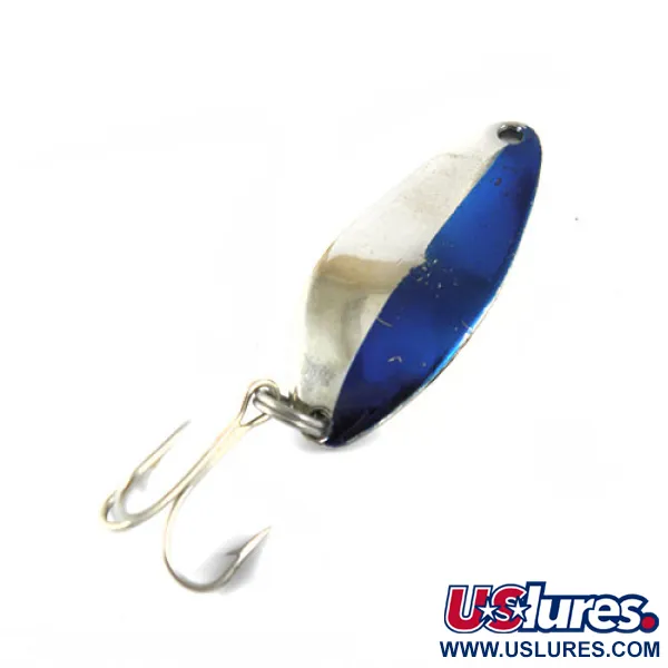 Seneca Little Cleo, нікель/синій, 7 г, блесна коливалка (колебалка) #0765
