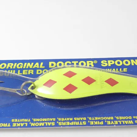 Prescott Spinner Little Doctor 265, Five of diamonds (червоний/жовтий), 10 г, блесна коливалка (колебалка) #0780