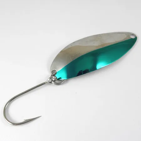 Seneca Little Cleo (Hula Girl), нікель/зелений, 5 г, блесна коливалка (колебалка) #0791