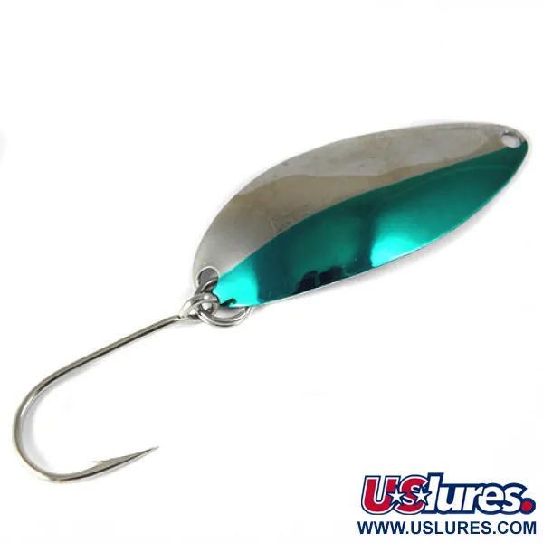 Seneca Little Cleo (Hula Girl), нікель/зелений, 5 г, блесна коливалка (колебалка) #0791