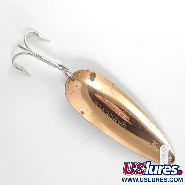 Eppinger Dardevle, червоний/білий, 28 г, блесна коливалка (колебалка) #0809