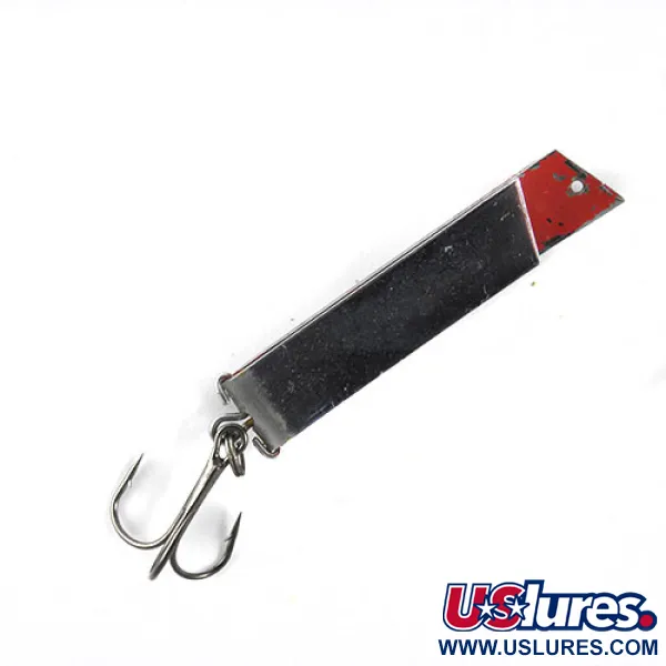 South Bend Super-Duper 509, нікель/червоний, 11 г, блесна коливалка (колебалка) #0819