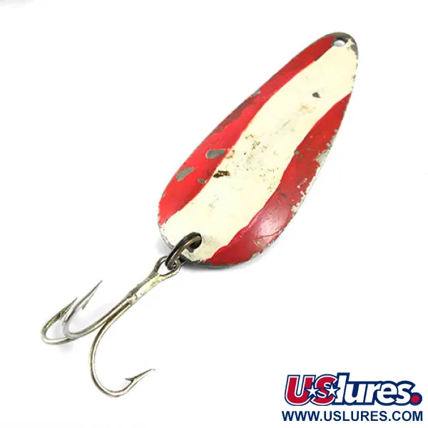Eppinger Dardevle Darevlet, червоний/білий/нікель, 21 г, блесна коливалка (колебалка) #0824