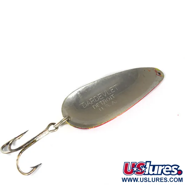 Eppinger Dardevle Dardevlet 0829, червоний/жовтий/нікель, 21 г, блесна коливалка (колебалка) #0829