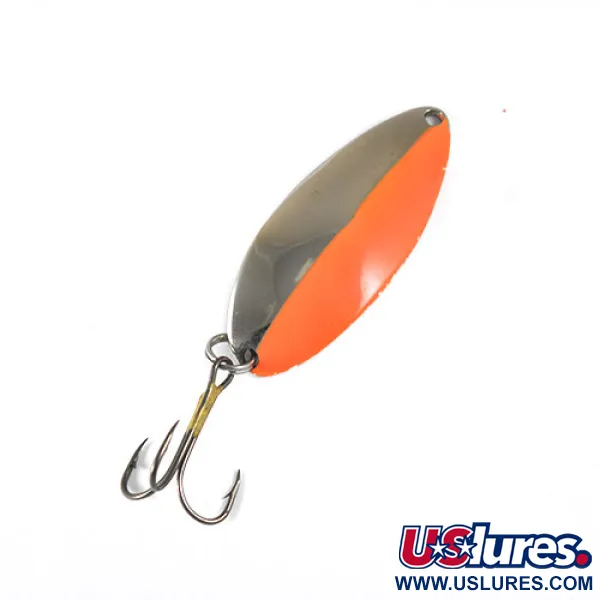 Seneca Little Cleo (Hula Girl), нікель/помаранчевий, 14 г, блесна коливалка (колебалка) #0833