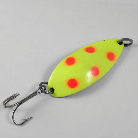 Seneca Little Cleo (Hula Girl), жовтий/червоний, 18 г, блесна коливалка (колебалка) #0843