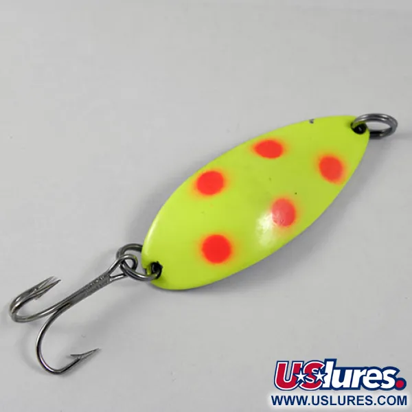Seneca Little Cleo (Hula Girl), жовтий/червоний, 18 г, блесна коливалка (колебалка) #0843