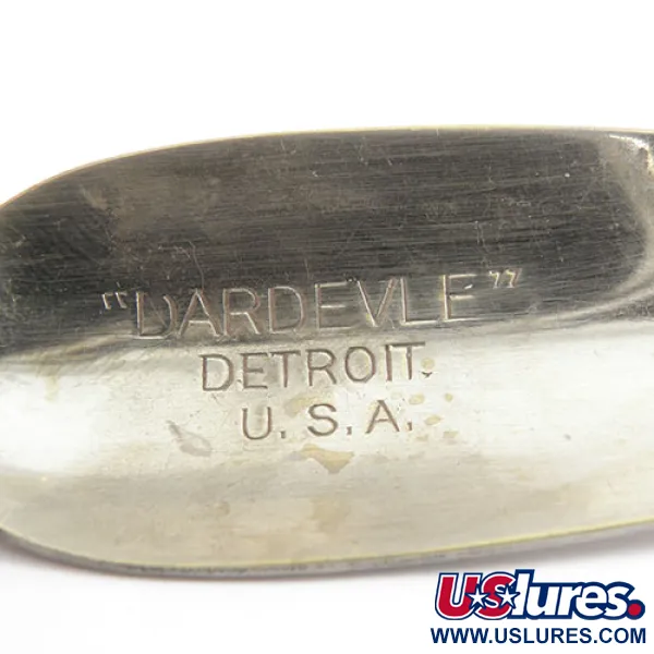 Eppinger Dardevle, червоний/білий/нікель, 28 г, блесна коливалка (колебалка) #0848