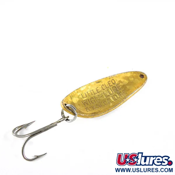 Seneca Little Cleo, Crystal (золота луска, побите скло), 7 г, блесна коливалка (колебалка) #0851