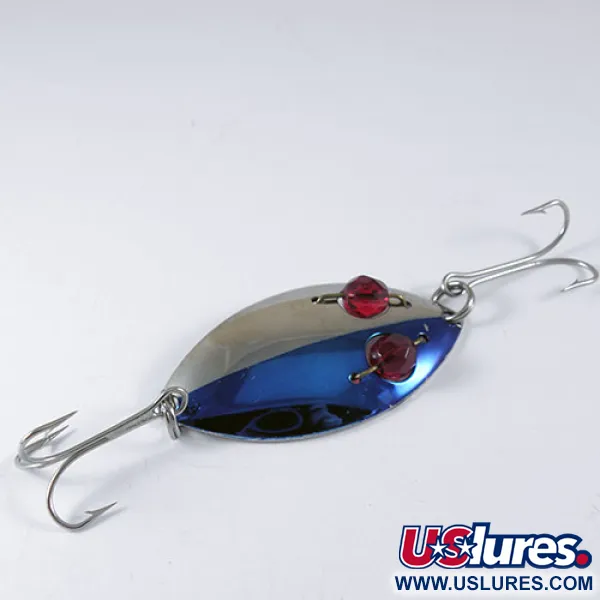 Eppinger Red Eye Junior, нікель/синій/червоні очі, 13 г, блесна коливалка (колебалка) #0854
