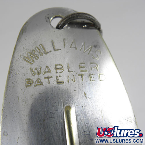  Williams Wabler, срібло, 28 г, блесна коливалка (колебалка) #0861