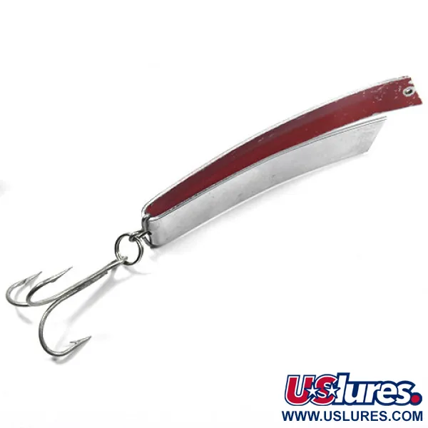 South Bend Super-Duper 516, нікель/червоний, 18 г, блесна коливалка (колебалка) #0864