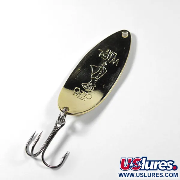 Seneca Little Cleo (Hula Girl), золото, 14 г, блесна коливалка (колебалка) #0866