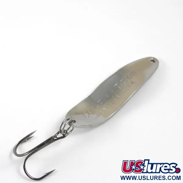 Eppinger Dardevle Cop-E-Cat 7300, нікель/зелений, 10 г, блесна коливалка (колебалка) #0874