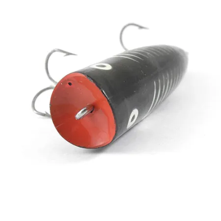 попер Heddon Chugger Spook, чорний/білий/червоний, 14 г, воблер #0875