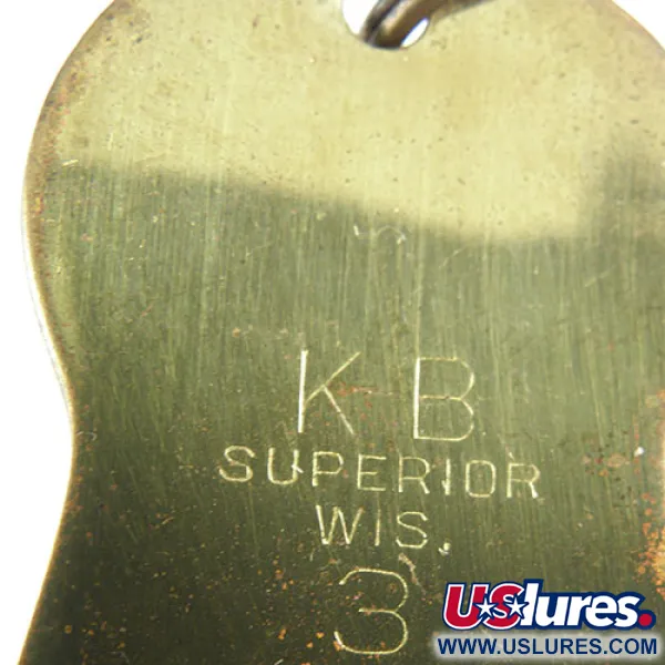 K-B Bait K-B Spoon, латунь, 25 г, блесна коливалка (колебалка) #0891