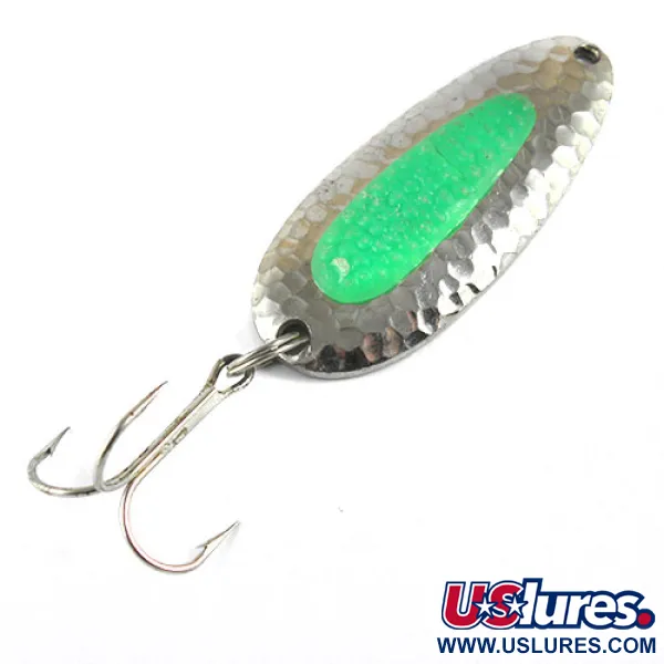  Blue Fox Pixee, нікель/зелений, 24 г, блесна коливалка (колебалка) #0895