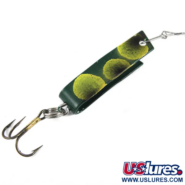 South Bend Super-Duper 501, Frog (жовтий/зелений), 2,3 г, блесна коливалка (колебалка) #0896
