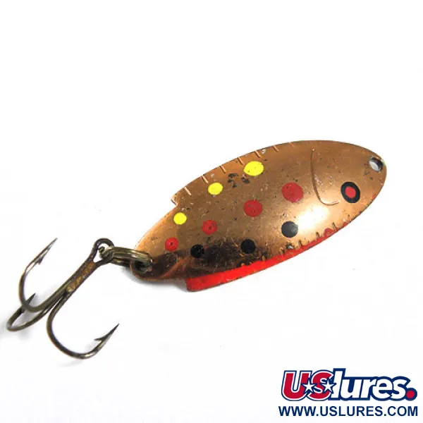  Thomas Buoyant, бронза/червоний/жовтий, 5 г, блесна коливалка (колебалка) #0916