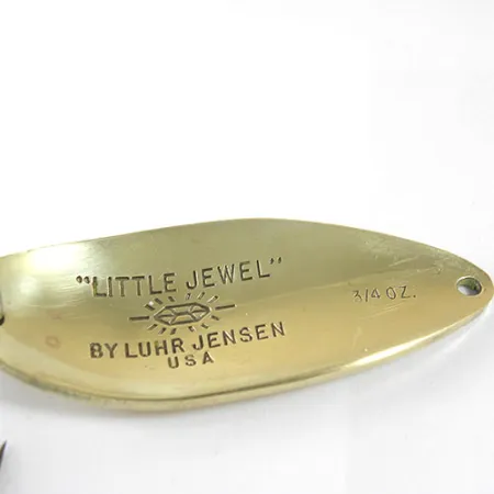 Luhr Jensen Little Jewel, латунь, 21 г, блесна коливалка (колебалка) #0918