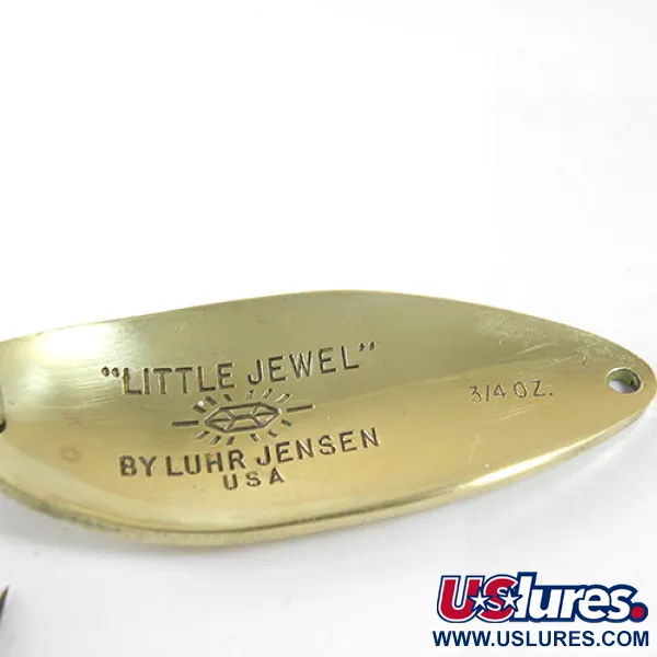 Luhr Jensen Little Jewel, латунь, 21 г, блесна коливалка (колебалка) #0918