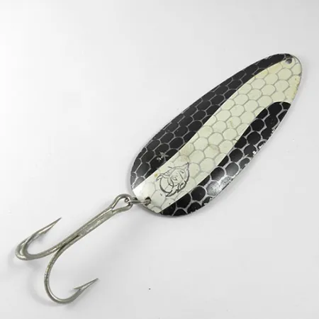 Eppinger Dardevle Huskie Junior, чорний/білий/нікель, 58 г, блесна коливалка (колебалка) #0919