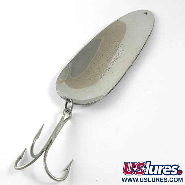 Eppinger Dardevle Huskie Junior, чорний/білий/нікель, 58 г, блесна коливалка (колебалка) #0919