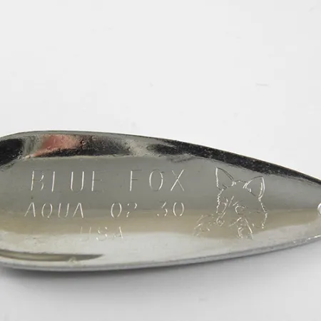 Blue Fox Strobe Aqua Spoon, білий/чорний, 10 г, блесна коливалка (колебалка) #0921