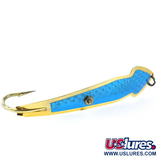 Luhr Jensen Tony Accetta Pet spoon 18, золото/синій, 40 г, блесна коливалка (колебалка) #0923