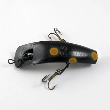 Yakima Bait Worden's Lures Flatfish F6, жовтий/чорний, 3 г, воблер #0930