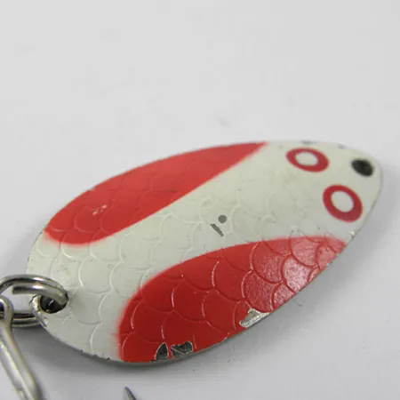 Wright & McGill Pay-Master, червоний/білий/нікель, 7 г, блесна коливалка (колебалка) #0941