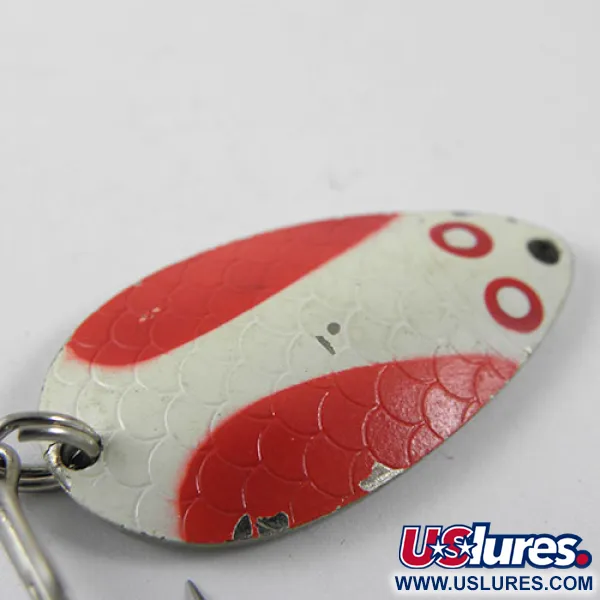 Wright & McGill Pay-Master, червоний/білий/нікель, 7 г, блесна коливалка (колебалка) #0941