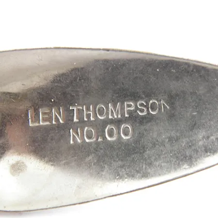 Len Thompson #00, нікель, 14 г, блесна коливалка (колебалка) #0943