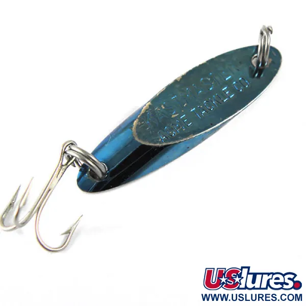 Acme Kastmaster, нікель/синій, 3,5 г, блесна коливалка (колебалка) #0948