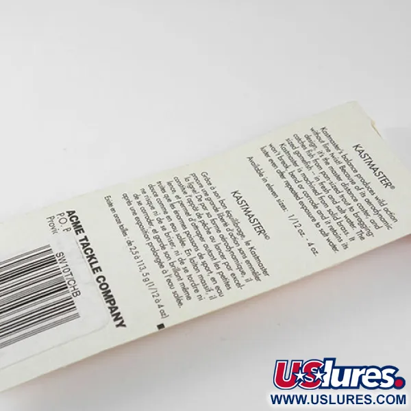 Acme Kastmaster, нікель/синій, 7 г, блесна коливалка (колебалка) #0954