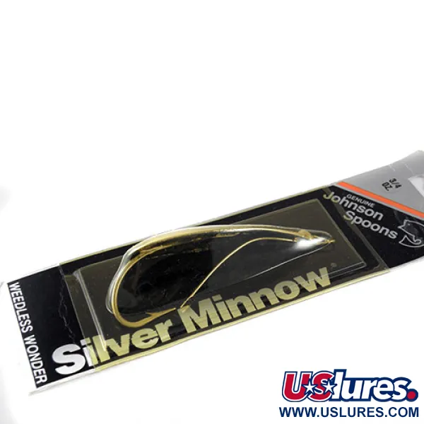  Незачіпляйка Johnson Silver Minnow, золото, 21 г, блесна коливалка (колебалка) #0956