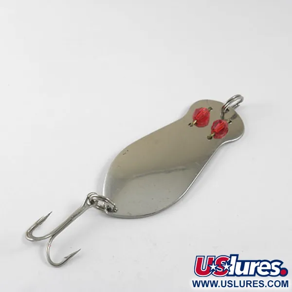  Herter's Waseca, нікель/червоні очі, 14 г, блесна коливалка (колебалка) #0967