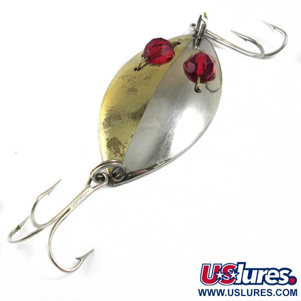 Hofschneider Red Eye Junior, нікель/латунь/червоний очі, 13 г, блесна коливалка (колебалка) #0968