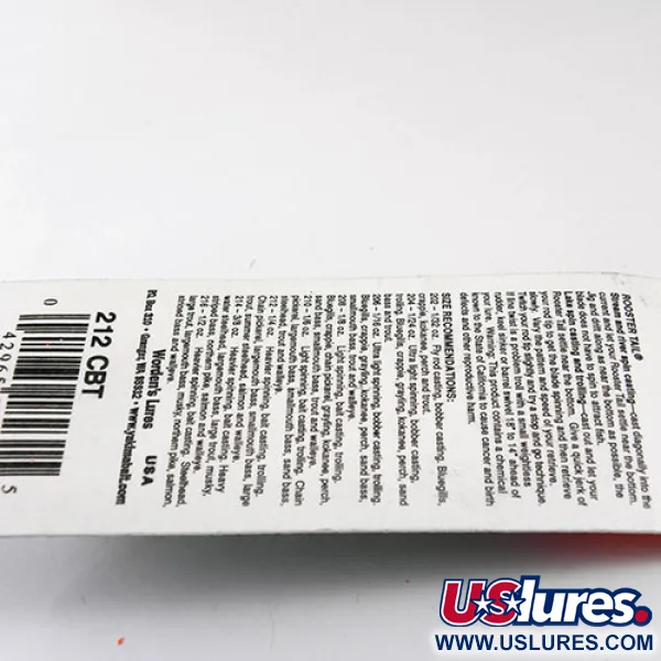 Yakima Bait Worden’s Original Rooster Tail, Tiger, 7 г, блешня оберталка (вертушка) #0970