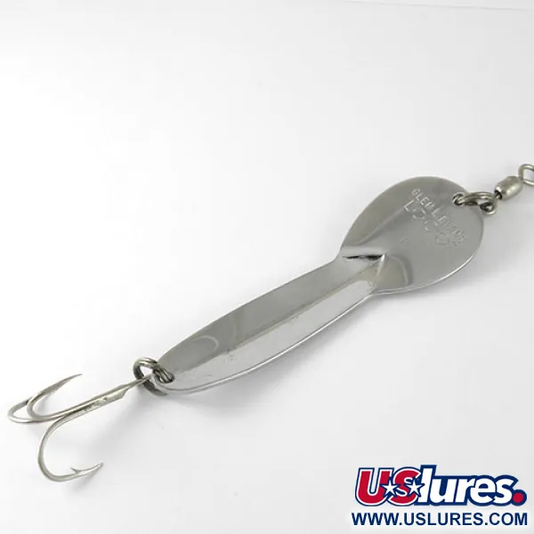  Glen Evans Loco 4, нікель, 23 г, блесна коливалка (колебалка) #1000