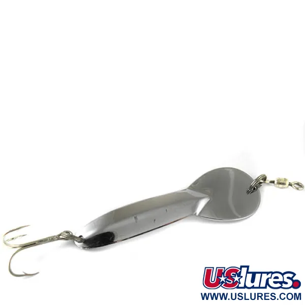  Glen Evans Loco 4, нікель, 23 г, блесна коливалка (колебалка) #1000