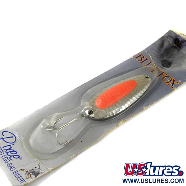  Blue Fox Pixee, нікель/червоний, 24 г, блесна коливалка (колебалка) #1007